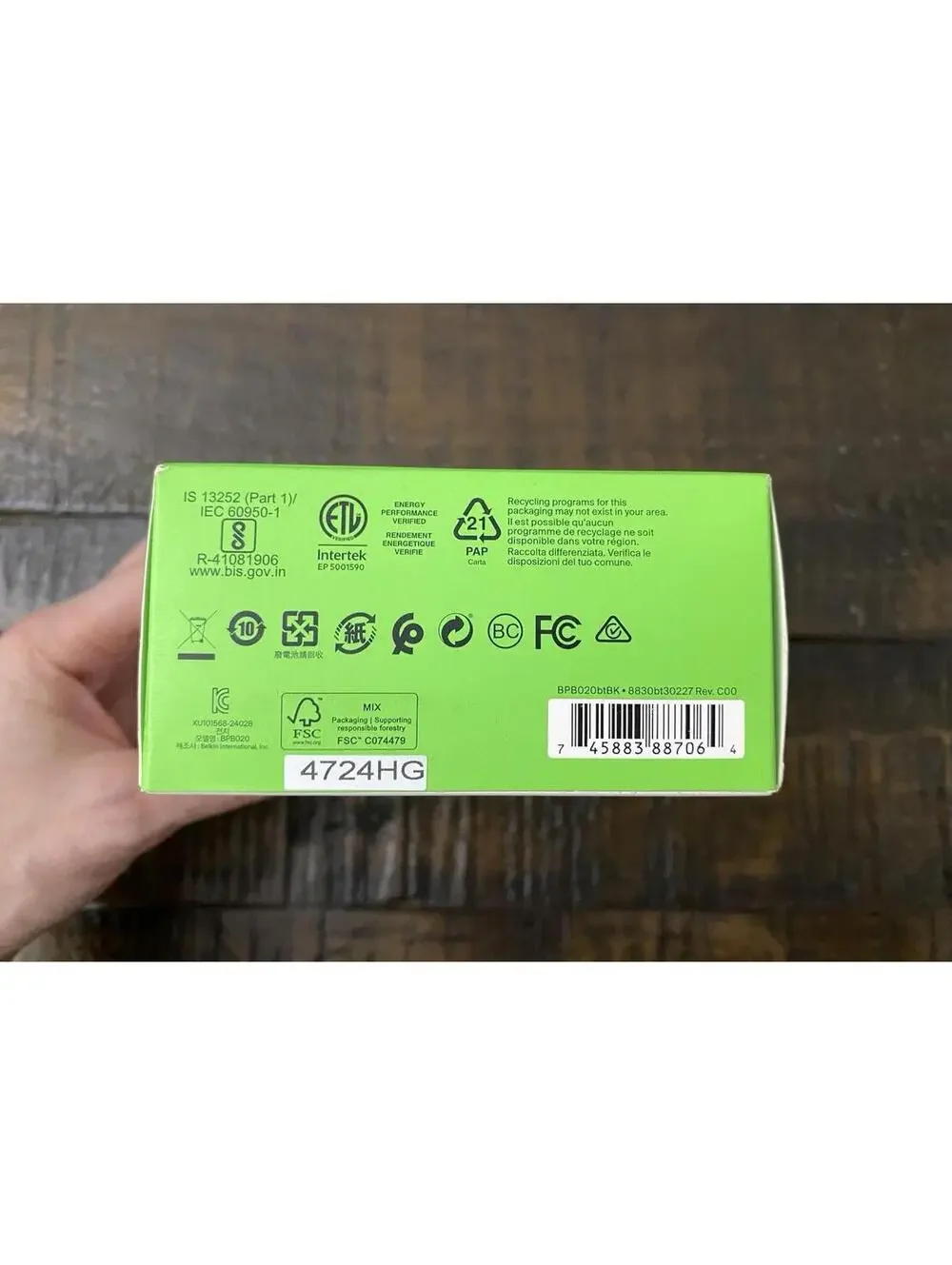NEW Belkin BoostCharge Pro 3-Port Laptop Power Bank 20K
